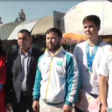 Титул чемпионов Казахстана завоевали шымкентские спортсмены