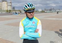 Рекордсмен из Шымкента вошел в состав велокоманды «Астана» Рекордсмен из Шымкента вошел в состав велокоманды "Астана"