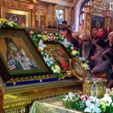 Мощи святого Луки прибыли в Шымкент