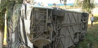 Страховая выплата за перевернувшийся автобус «Шымкент-Алматы» составила почти 9 миллионов тенге Шымкентский автобус перевернулся под Алматы