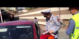 В Шымкенте сотрудники местной полиции предложили автоледи почувствовать себя парижанками