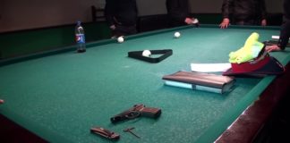 В Шымкенте задержан вооруженный дебошир