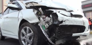 В Шымкенте в ДТП на проспекте Кунаева пострадала женщина