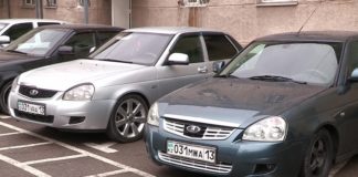 В Шымкенте оштрафованы все участники кортежа автомобилей Lada Priora