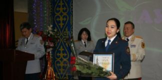 В ДВД ЮКО поздравили женщин, несущих службу в органах внутренних дел области