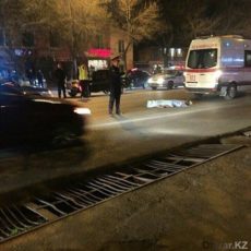 На центральном проспекте Шымкента погиб пешеход