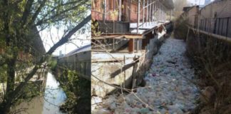 Мусорную реку в Шымкенте почистили