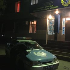 В Шымкенте сотрудники местной полиции оштрафовали своего коллегу-полицейского