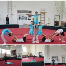 Циркачи юга собрались на состязания в Шымкенте