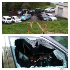 В Шымкенте только в одном районе за ночь разграбили 10 автомобилей