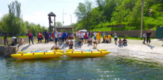 В Шымкенте река Кошкарата стала обучающей базой для школьников