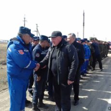 Шымкентских спасателей отметили в Акмолинской области
