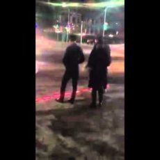 Необычный пешеходный переход появился в Шымкенте