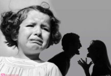 Милые бранятся… а ребенок плачет