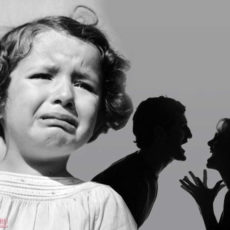 Милые бранятся… а ребенок плачет