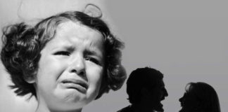 Милые бранятся… а ребенок плачет