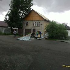Ураган в Талдыкоргане
