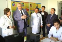 Представителя ЮНИСЕФ приятно удивила работа детских врачей в Шымкенте