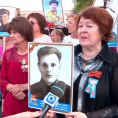 «Бессмертный полк» и День Победы в Шымкенте