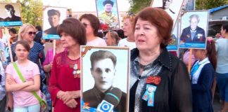 «Бессмертный полк» и День Победы в Шымкенте