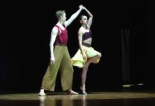 Американская труппа Island Moving Company в Шымкенте