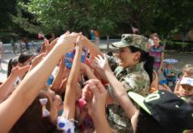 В ЮКО школьники помогают охранять границу