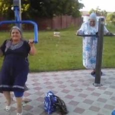 Шымкентские апашки решили сообща заняться спортом