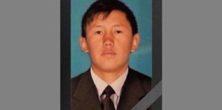 Досбола Сапара, погибшего в Актобе, сегодня похоронили на Родине