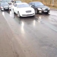 Очередной свадебный кортеж возмутил шымкентцев