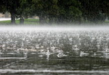 Риски подтопления: проливные дожди обрушились на Туркестанскую область Сильный дождь. Ливень