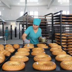 В Сарыагашском районе открыт завод по производству элитного хлеба