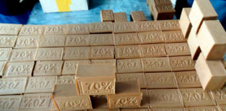 В Южном Казахстане начали производить хозяйственное мыло