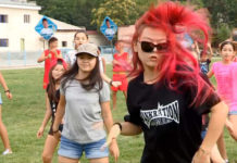 Шымкентские дети станцевали в поддержку южноказахстанских боксеров в Рио