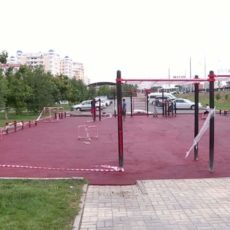 Новая площадка для воркаутеров в мкр. Нурсат оказалась непригодна к эксплуатации