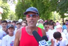 Знаменитого ультрамарафонца Карназеса встретили в Шымкенте