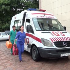 2000 вызовов за сутки поступает врачам скорой помощи в Шымкенте
