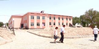 В Шардаринском районе построили новую школу