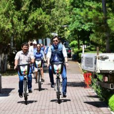 Первые станции Shymkent bike откроются 9 июля на площади Аль-Фараби