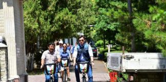 Первые станции Shymkent bike откроются 9 июля на площади Аль-Фараби