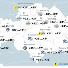 16 июля в ЮКО жарко и пожароопасно
