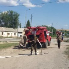 В отдаленном поселке ЮКО открылся пожарный пост