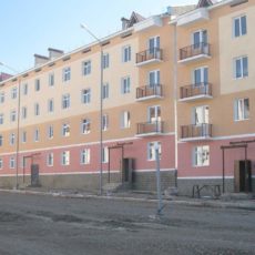 В Тюлькубасе завершается строительство двух многоэтажных домов