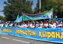 Шымкент встречает олимпийцев