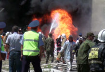 Два уголовных дела заведено по факту пожара на нефтебазе «Мунай БК»