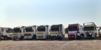 В Нур-Султан отправились фуры с продукцией юга