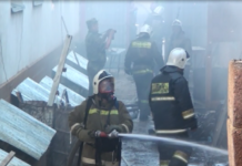 В Шымкенте горел психоневрологический диспансер