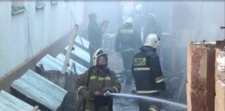 В Шымкенте горел психоневрологический диспансер