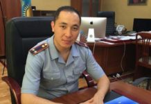 Начальник МПС Шымкента Данияр Мейрхан прокомментировал скандальное видео с полицейским Данияр Мейрхан