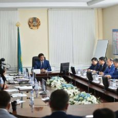 Во всех многоэтажках Шымкента до конца года появятся КСК Аппаратное заседание в акимате Шымкента