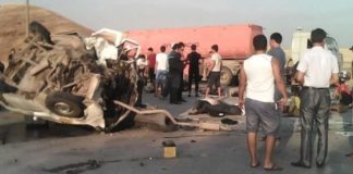 В ДВД ЮКО уточнили число погибших и пострадавших в жуткой аварии около поселка Казыгурт